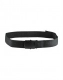 US BLACK 38 MM BELT BLACK BUCKLE - öv, csúszócsat, fekete, MIL-TEC