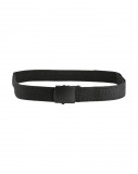 US BLACK BELT COTTON BLACK BUCKLE - öv, csúszócsat, fekete, MIL-TEC