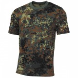 US T-Shirt, "Streetstyle", bw camo - póló, rövid ujjú, fekete, MFH, M
