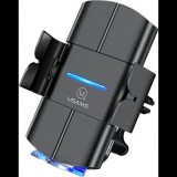 Usams autós tartó (szellőzőre, automata, 10W, wireless, 360°) FEKETE (CD133ZJ01) (CD133ZJ01)