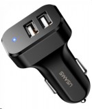 Usams C13 Dual USB Car Charger Black CC87TC01