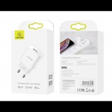 Usams CC075TC01 hálózati töltő adapter fehér (CC075TC01)