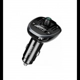 Usams CC115GC01 dupla USB-s szivargyújtó töltő és FM transzmitter (CC115GC01)