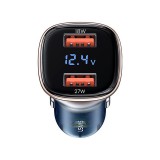 Usams CC154 C29 Dupla USB Portos Autós Gyorstöltő