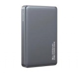 Usams CY SERIES vésztöltő Type-C (10000mAh, 20W, wireless, MagSafe, PD gyorstöltő) TITÁNSZÜRKE