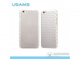 Usams gyári Starry Twinkle műanyag tok Apple iPhone 6 (4,7") készülékhez, ezüst