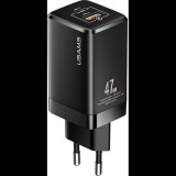 USAMS GYORS HÁLÓZATI TÖLTŐ 47W PD QC USB-C (6958444971131)