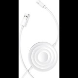 USAMS Indukciós töltő iPhone, Airpods, Apple Watch 10W lightning kábellel (CC96WH02)