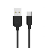 USAMS kábel U-Turn USB-C 1m fekete 2A TCUSBXD01 (US-SJ099)