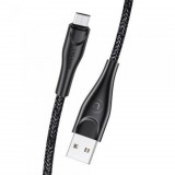 Usams SJ393USB01 Micro-USB töltő és adat kábel fekete (SJ393USB01) - Adatkábel