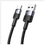 Usams SJ718USB01 SY Series USB-A - Type-C kábel 3A 120cm - fekete
