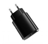 Usams T39 hálózati töltő Type-C aljzat (20W, PD gyorstöltő 3.0) FEKETE