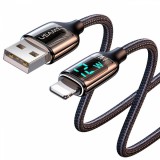 Usams U78 Digital Display Charging & Data Cable 1,2m Black SJ543USB01