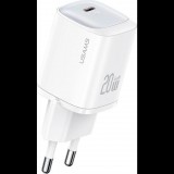 USAMS USB-C Töltő Adapter 20W - Fehér ( )