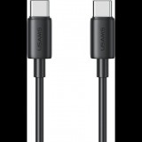 USAMS YD Series Type-C-Type-C Kábel 60W 1 m-Fekete (USA1113)