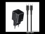 Usams YXLOGTC01 hálózati töltő Type-C kábellel