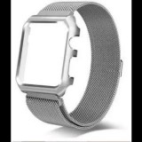 Usams ZB67IW2 Apple Watch 40mm mágneses szíj és tok ezüst (ZB67IW2) - Szíj