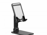 USAMS ZJ059ZJ01 Összecsukható Asztali Tablet és Telefontartó Fekete
