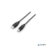 USB 2.0 nyomtatókábel, USB-A/USB-B, 5 m, EQUIP