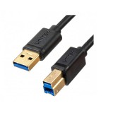 USB 3.0 A - USB B Kábel Unitek C14095BK-2M Fekete 2 m