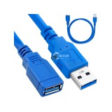 USB 3.0 adapter árnyékolt kábel 1.5m