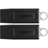 USB 3.0 Pendrive 32GB Kingston DataTraveler Exodia 2db/cs. (DTX/32GB-2P) - Pendrive
