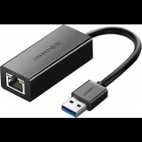 USB 3.0 to RJ45 Network Adapter Ugreen CR111, Gigabit Ethernet (Black) (20256B)