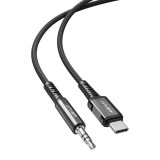 USB-C kábel 3,5 mm-es mini jack csatlakozóra Acefast C1-08 1.2m (fekete)