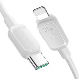 USB C - Lightning kábel 20W 1.2m Joyroom S-CL020A14 - Fehér