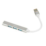 USB elosztó Ibox IUH3FAS USB x 4 Fehér