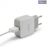 USB Hálózati adapter fehér 5 V - 1.2 A