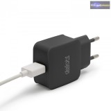USB Hálózati adapter fekete 5 V - 1.2 A