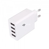 USB hálózati töltő, 4x3.1A, SUM 5A