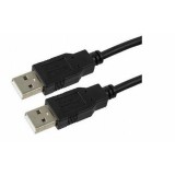USB-kábel GEMBIRD CCP-USB2-AMAM-6 Fekete 1,8 m