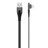 USB kábel LDNIO LS581 lightning, 2,4 A, hossza: 1 m
