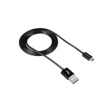 USB kábel, USB 2.0-microUSB, 1 m, CANYON UM-1, fekete (CAUSBM1B)