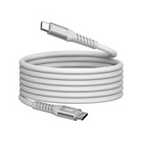 USB kábel, USB-C - USB-C, 1,2 m, 60W, mágneses, VERBATIM, szürke