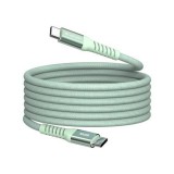 USB kábel, USB-C - USB-C, 1,2 m, 60W, mágneses, VERBATIM, zöld (KV31864)