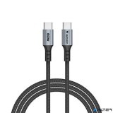 USB kábel, USB-C - USB-C, 1,2 m, 60W, VERBATIM, fekete