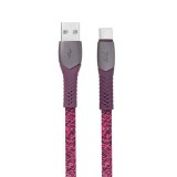 Usb kábel, usb - usb-c, 1,2 m, rivacase "ps6102", piros 4260403575970