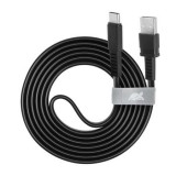 USB kábel, USB-USB-C, 1,2m, RIVACASE "PS6002", fekete