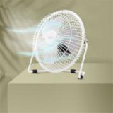 Usb mini ventilátor fehér 18 cm - Delight, 51110WH