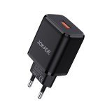 USB portos hálózati gyorstöltő Jokade JB031 QC18W fekete