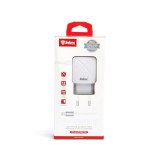 USB portos hálózati töltő 1A + 1 méteres Lightning kábel Inkax CD-62 fekete