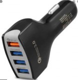 USB szivargyújtó töltő 4db USB 3.1A porttal GZ-13564
