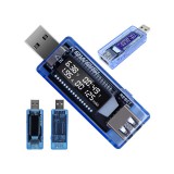 USB töltőáram mérő és feszültségmérő - digitális voltmérő és ampermérő