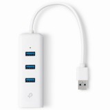 USB TP-LINK UE330 - USB 3.0 to Gigabit Ethernet Network Adapter with 3-Port USB 3.0 Hub (UE330)