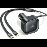 USB Type-C autós töltő Usams 30 mA (USA1064)