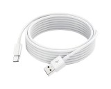 USB Type-C töltőkábel (fehér)