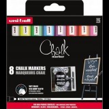 Usorteret Uni PWE-5M 8 db-os folyékony kréta készlet (401580)